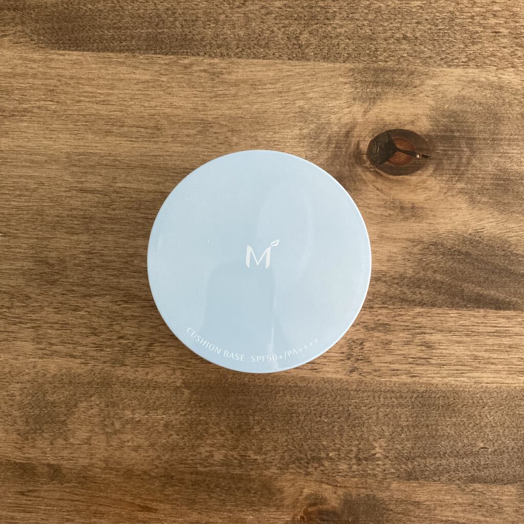 M クッションベース（ブルー）/MISSHA/化粧下地を使ったクチコミ（1枚目）