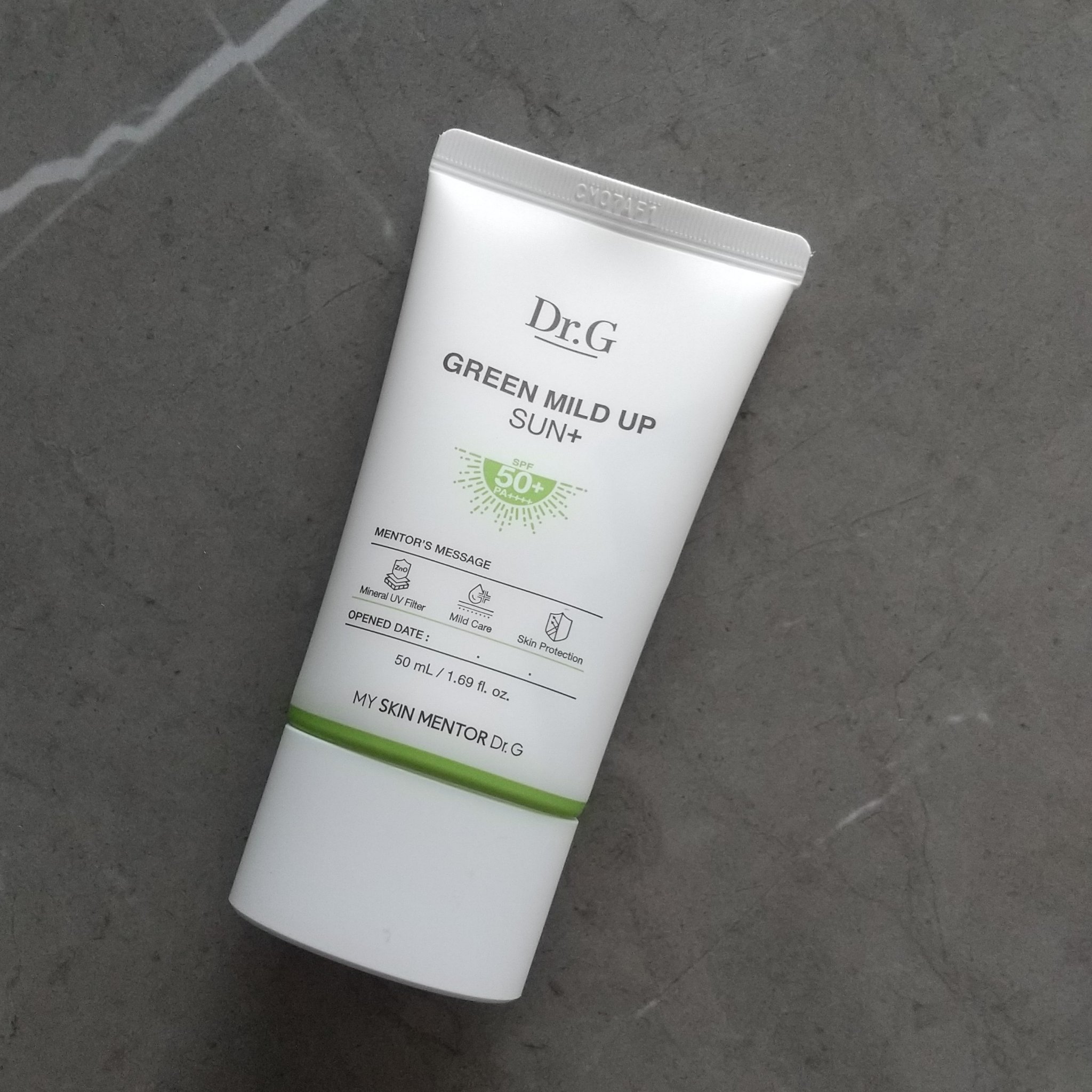 グリーンマイルドアップサンプラス/Dr.G/日焼け止めクリームを使ったクチコミ（2枚目）