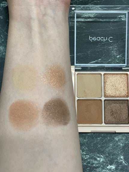 フォーリング イン アイシャドウ パレット/Peach C/アイシャドウパレットを使ったクチコミ(6枚目)