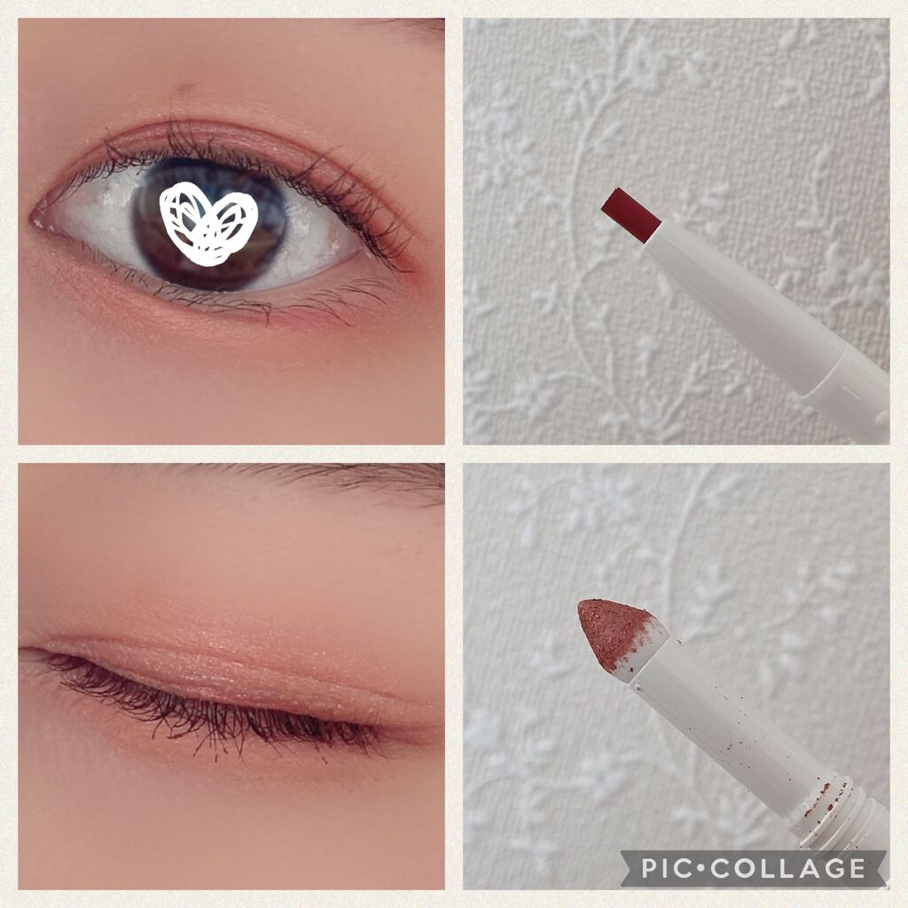 パウダー&ライナー/sopo/スティックアイシャドウを使ったクチコミ（3枚目）