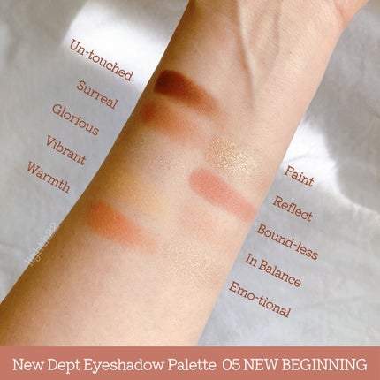 ニューデップスアイシャドウパレット/hince/アイシャドウパレットを使ったクチコミ(3枚目)