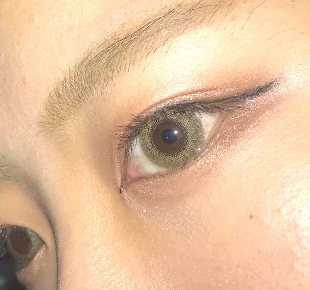 LIL MOON 1day スキンベージュ/LILMOON/ワンデー（１DAY）カラコンを使ったクチコミ（3枚目）