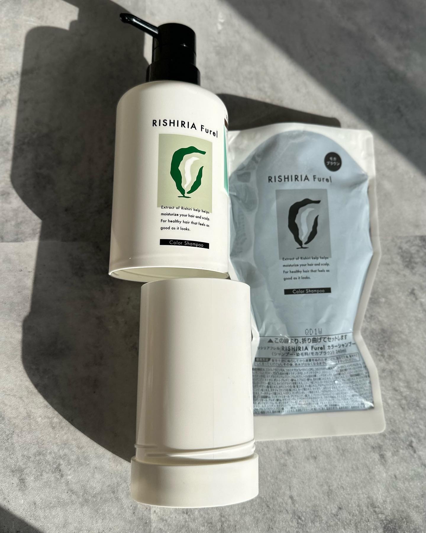 カラーシャンプー/RISHIRIA Furel/市販シャンプーを使ったクチコミ（2枚目）