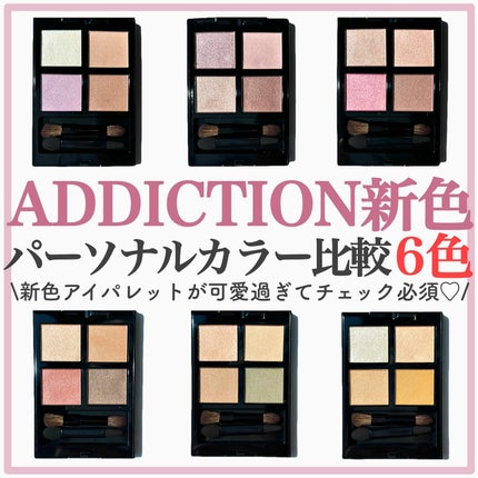アディクション ザ アイシャドウ パレット +/ADDICTION/アイシャドウパレットを使ったクチコミ(1枚目)