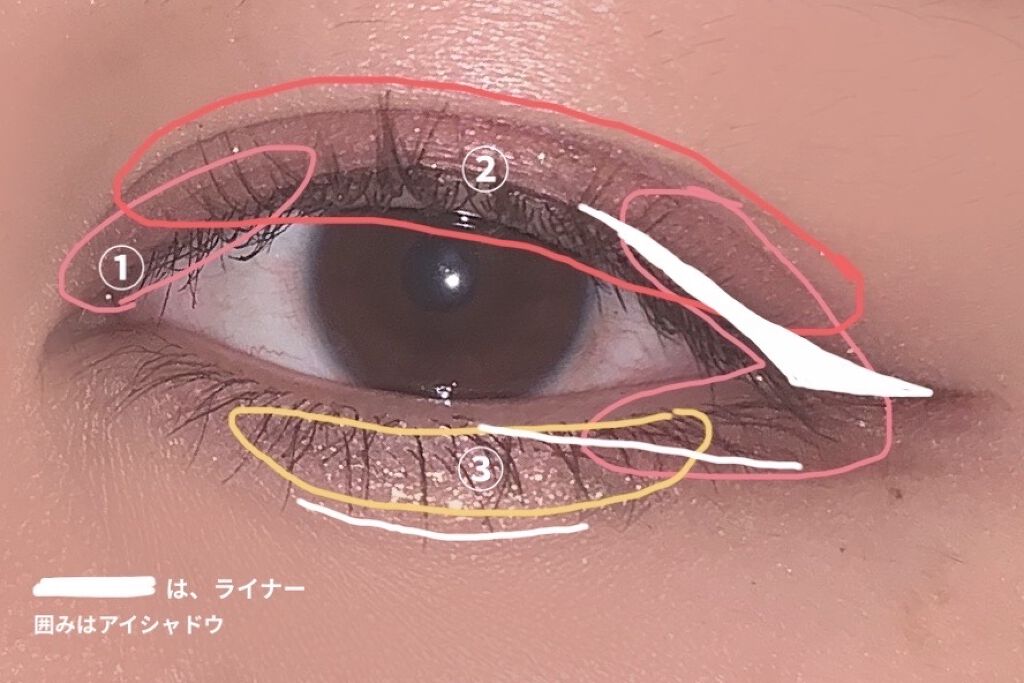 リシェ カラーリング アイブロウパウダー/Visée/パウダーアイブロウを使ったクチコミ（3枚目）