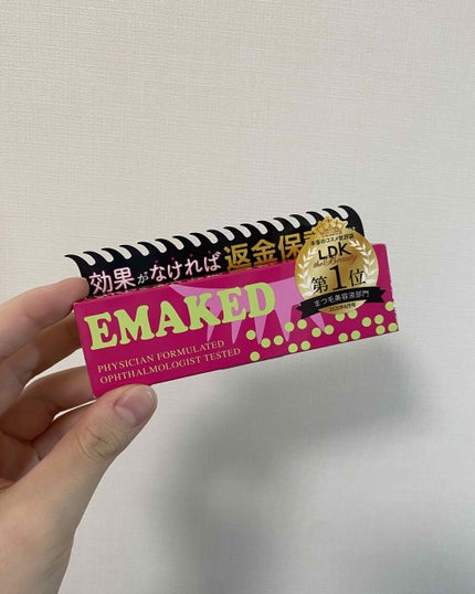 EMAKED(エマーキット)/水橋保寿堂製薬/まつげ美容液を使ったクチコミ(1枚目)