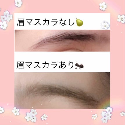 カラーリングアイブロウ/ヘビーローテーション/眉マスカラを使ったクチコミ(3枚目)