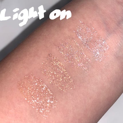 スウィッチオン グリッターリキッド/CHOCHOSLAB/グリッターを使ったクチコミ(5枚目)