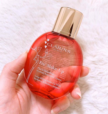 CLARINS フィックス メイクアップのクチコミ「クラランス　フィックスメイクアップ

ミストが今まで出会ったことのない位
細かくて本当に化粧が.....」（1枚目）