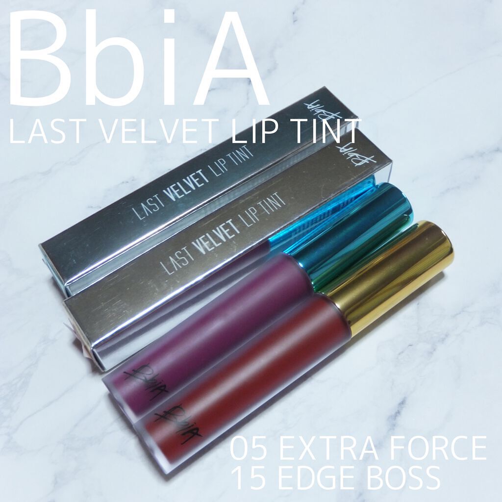ラストベルベットティント/BBIA/リップティントを使ったクチコミ（1枚目）
