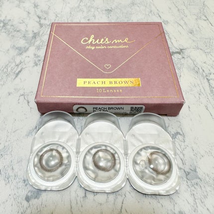 Chu's me 1day/Chu's me/ワンデー(1DAY)カラコンを使ったクチコミ(1枚目)