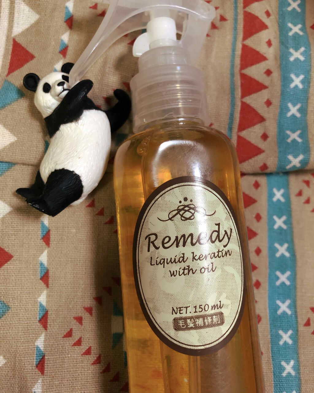 レメディ リキッドケラチンプレミアム/レメディ/ヘアオイルを使ったクチコミ（1枚目）