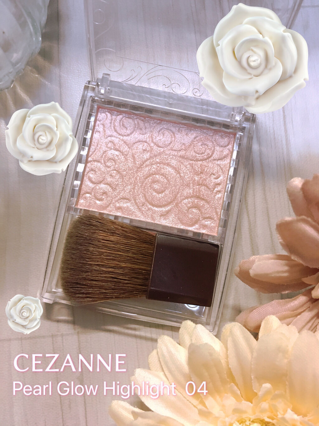 パールグロウハイライト/CEZANNE/パウダーハイライトを使ったクチコミ（2枚目）