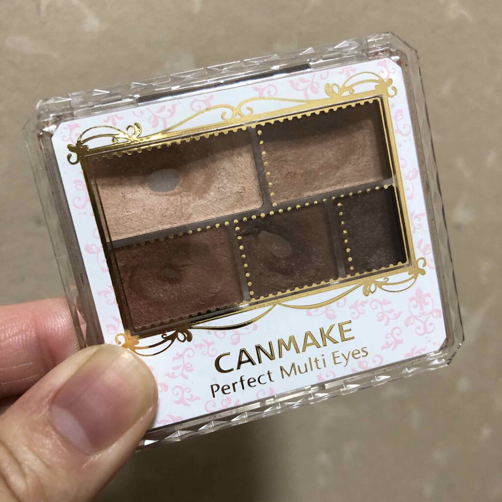 パーフェクトマルチアイズ/キャンメイク/アイシャドウパレットを使ったクチコミ(1枚目)