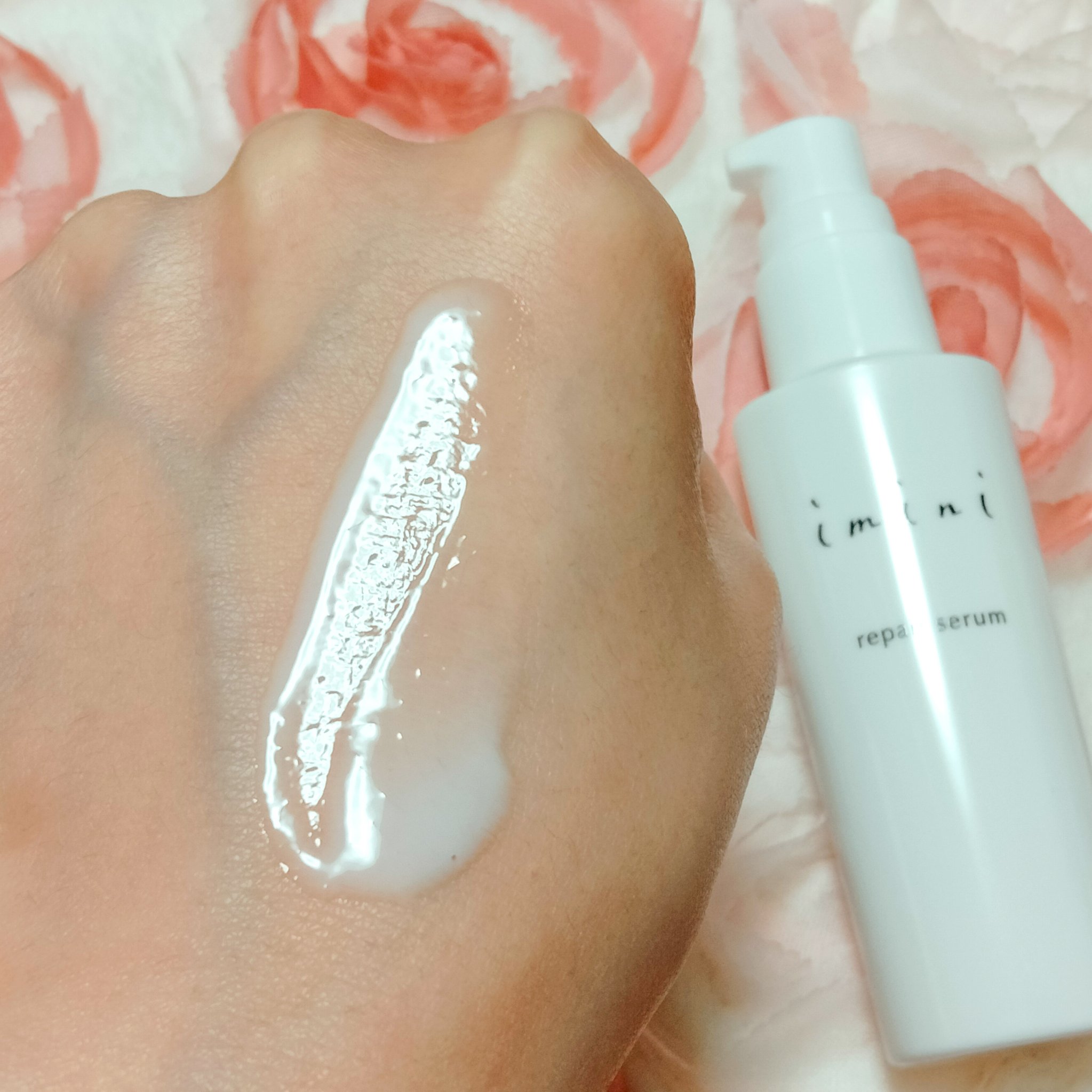 imini リペアセラム/imini/オールインワン化粧品を使ったクチコミ（2枚目）