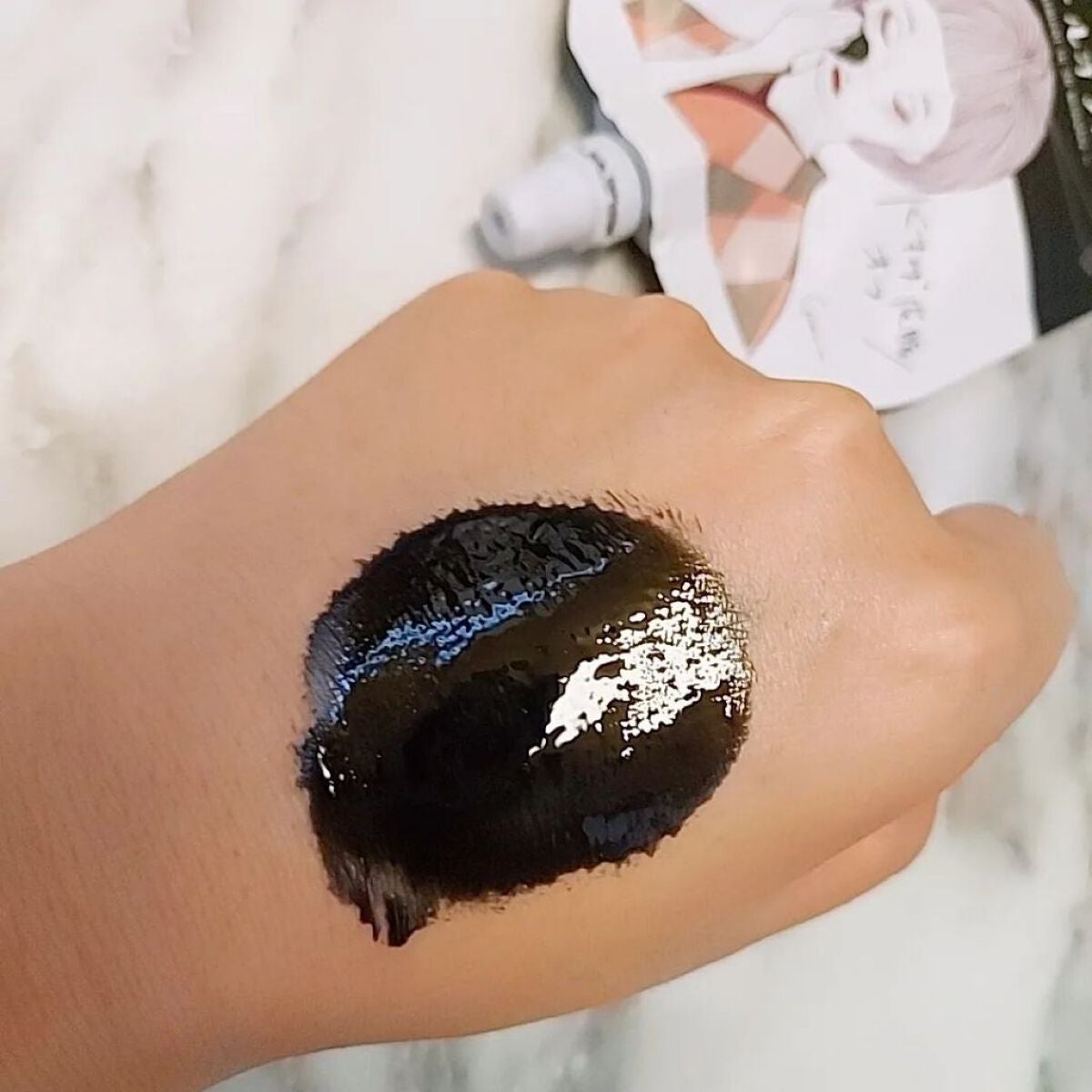 毛穴小町 ブラックピールオフパック/クリアターン/ピーリングを使ったクチコミ(3枚目)