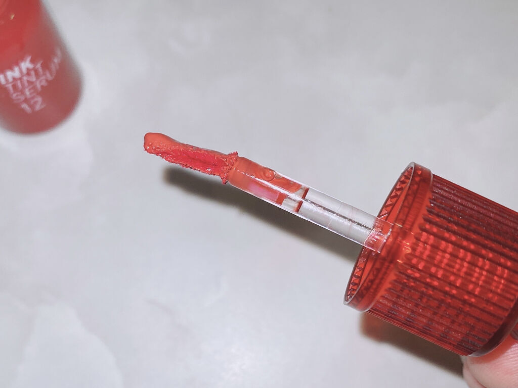 インクティントセラム/PERIPERA/口紅を使ったクチコミ（2枚目）