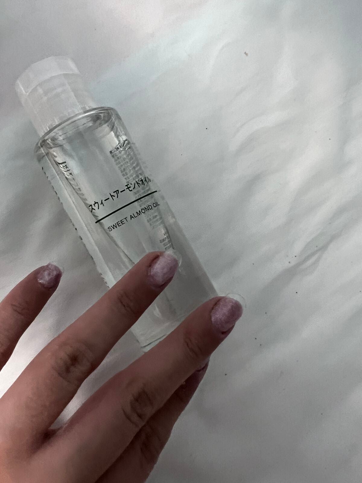 スウィートアーモンドオイル/無印良品/ボディオイルを使ったクチコミ(2枚目)