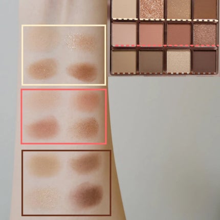 ホーリーモリーレイヤーパレット/HAKIT/アイシャドウパレットを使ったクチコミ(5枚目)