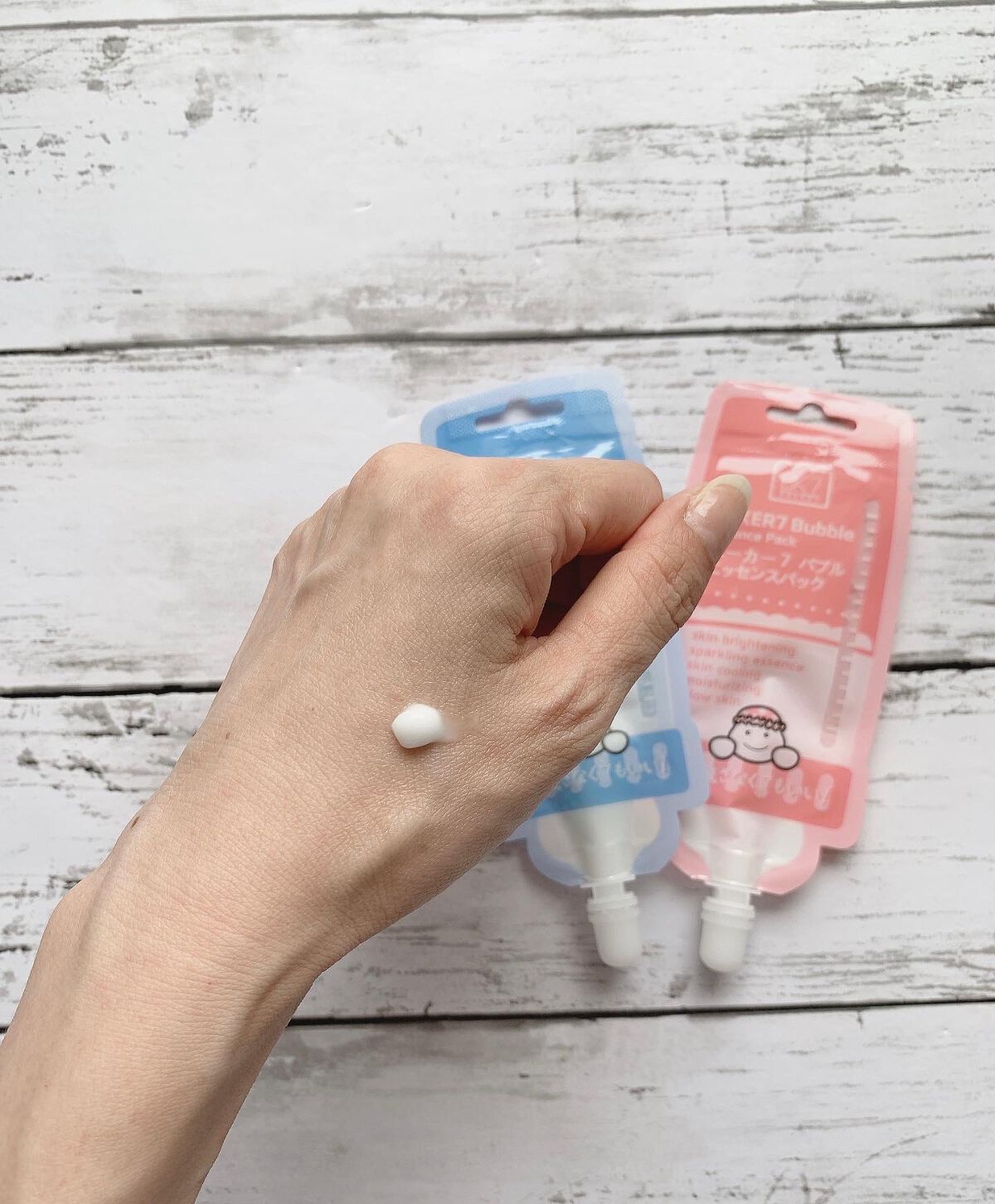 マジックバブルエッセンスパックMINI/BAKER7/シートマスク・パックを使ったクチコミ(3枚目)