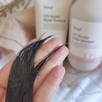 LPTケラチンリペアトリートメント/Daleaf/洗い流すヘアトリートメントを使ったクチコミ(3枚目)