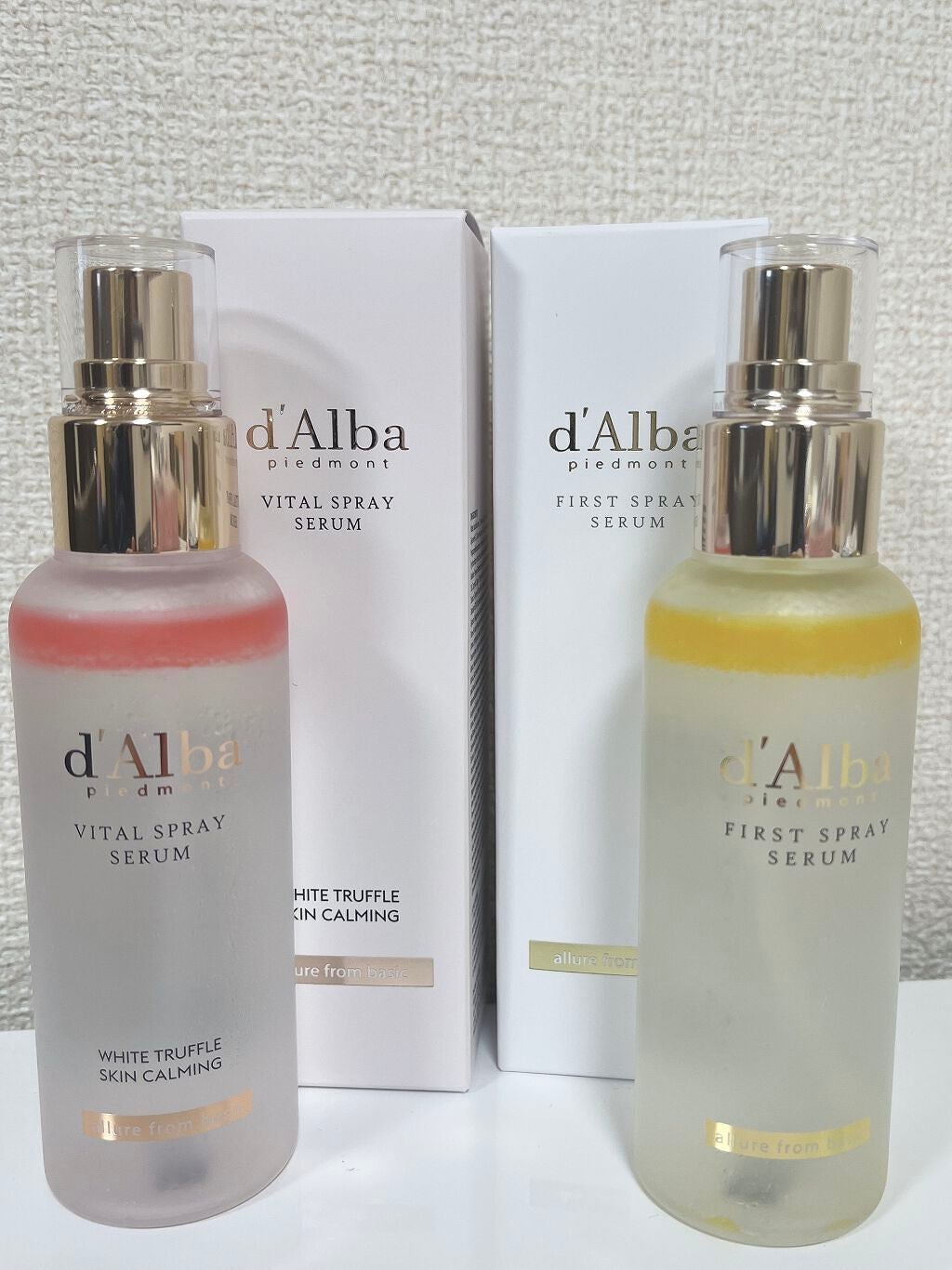 ダルバ ホワイトトリュフファーストスプレーセラム/ダルバ/ミスト状化粧水を使ったクチコミ(2枚目)