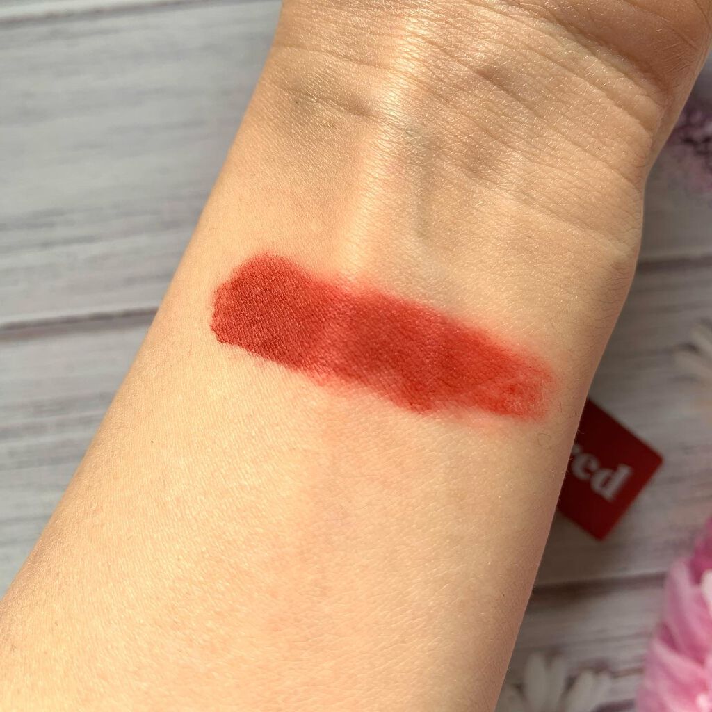 ムードライアー ベルベットティント/lilybyred/リップティントを使ったクチコミ(4枚目)