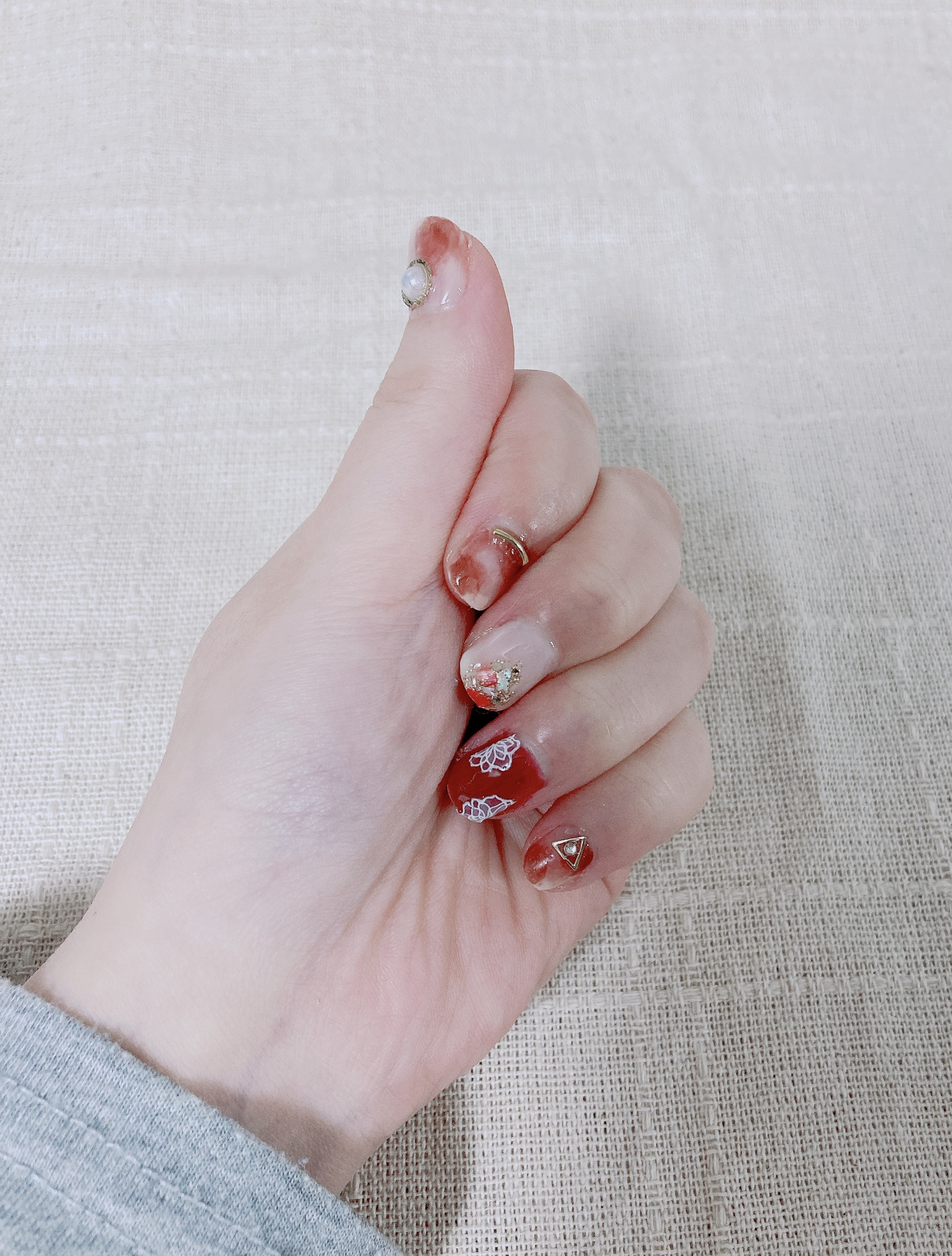 ジェルボリュームトップコート/キャンメイク/ネイルトップコートを使ったクチコミ（1枚目）