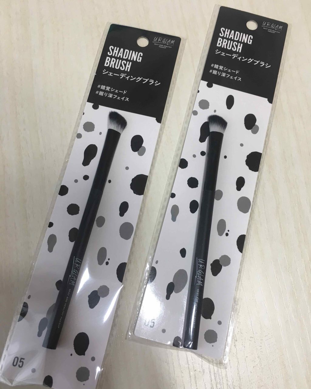 UR GLAM SHADING BRUSH/U R GLAM/メイクブラシを使ったクチコミ(1枚目)