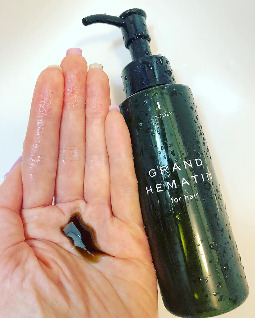 グランヘマチン/ワンドリー/洗い流すヘアトリートメントを使ったクチコミ（1枚目）