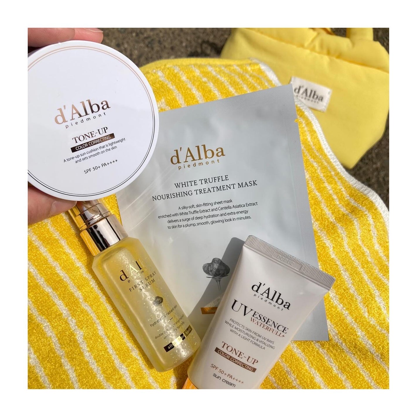 ダルバ ホワイトトリュフファーストスプレーセラム/ダルバ/ミスト状化粧水を使ったクチコミ(1枚目)