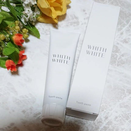 歯磨き粉/WHITH WHITE/歯磨き粉を使ったクチコミ(3枚目)
