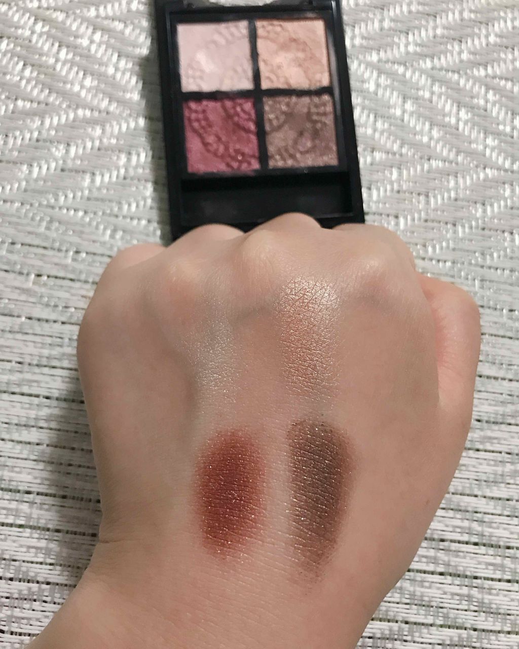 グロッシーリッチ アイズ/Visée/アイシャドウパレットを使ったクチコミ(2枚目)