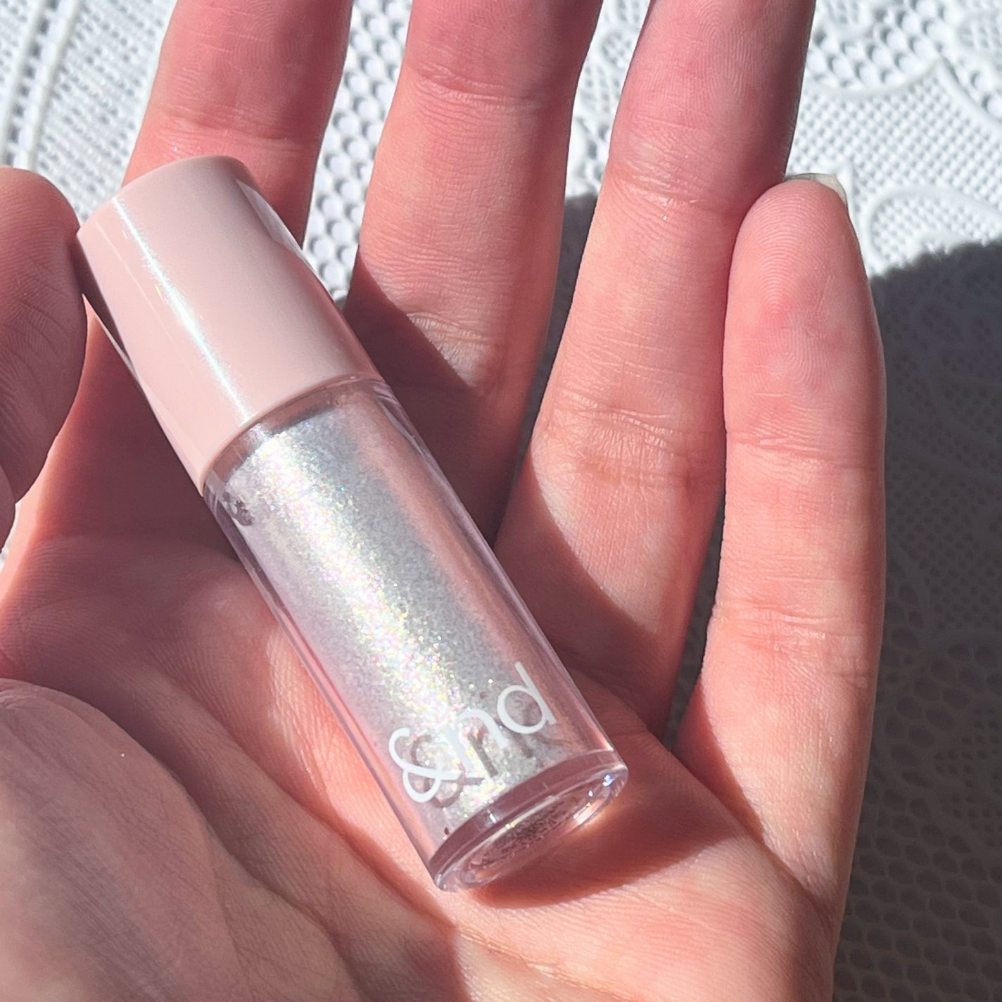 アンドバイロムアンド グラッシーアイグリッター/&nd by rom&nd/グリッターを使ったクチコミ(4枚目)