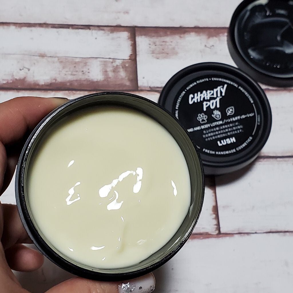 チャリティポット/ラッシュ/ボディローションを使ったクチコミ(2枚目)