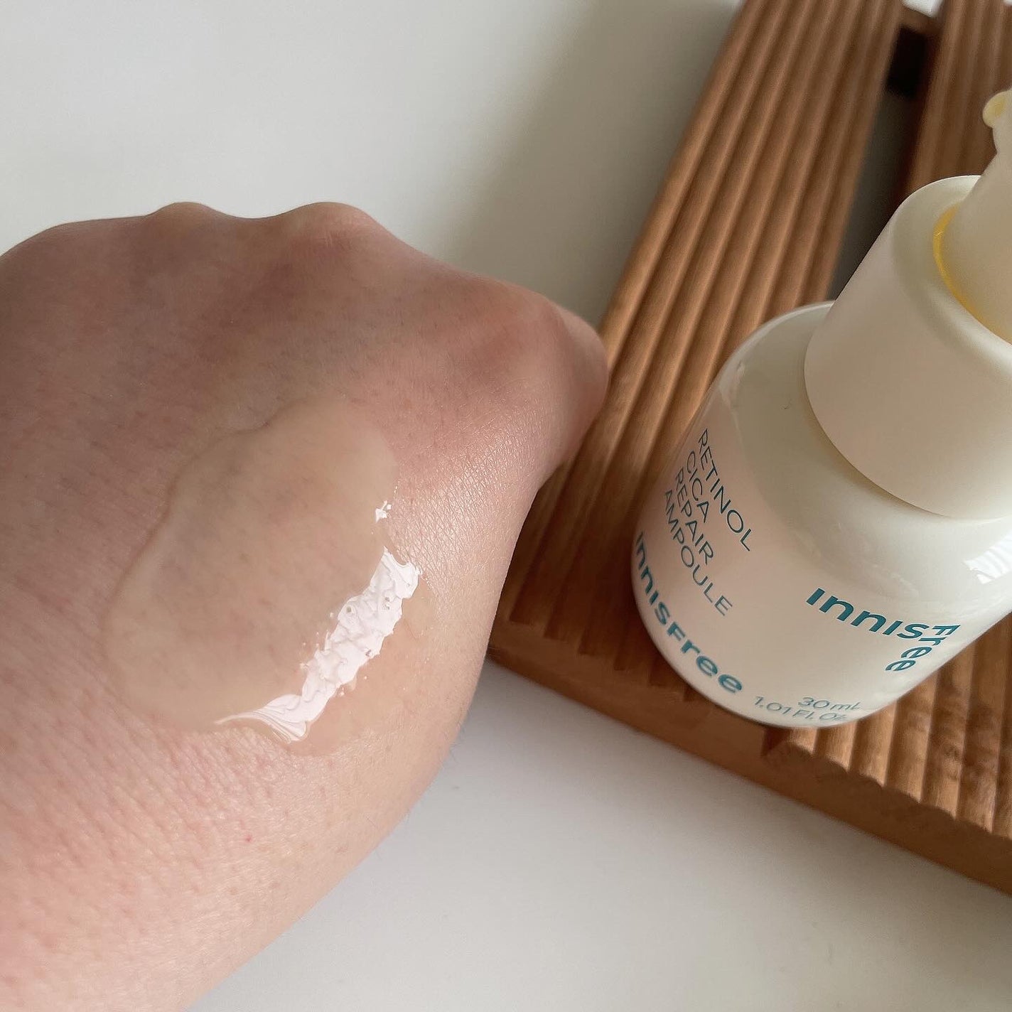 レチノール シカ リペア セラム/innisfree/美容液を使ったクチコミ(4枚目)