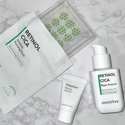 レチノール シカ リペア セラム スペシャルセット/innisfree/美容液を使ったクチコミ(5枚目)