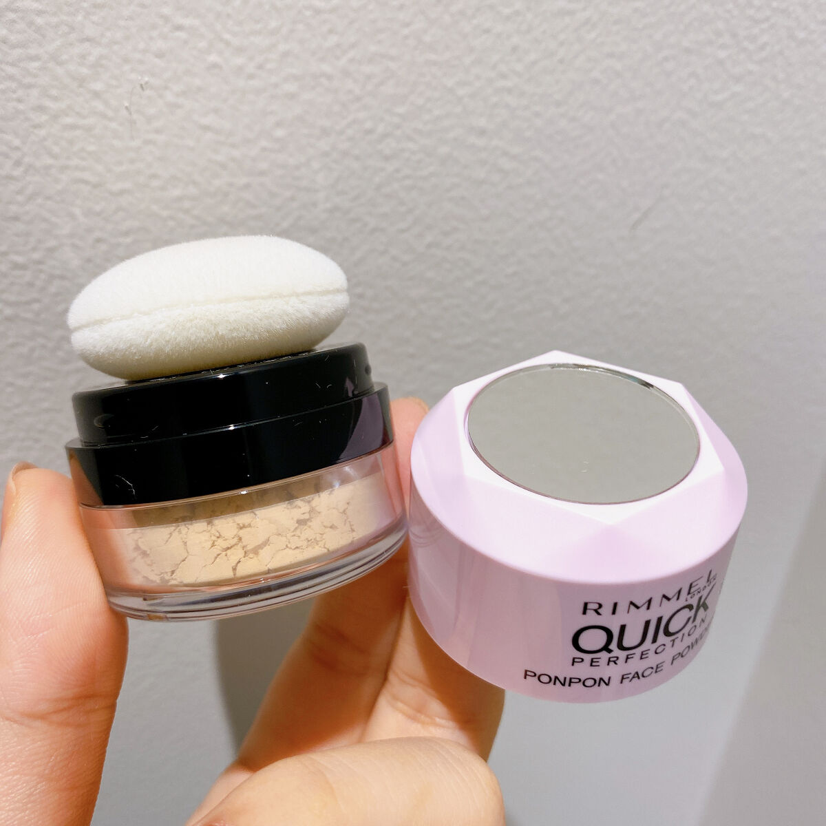 クイックパーフェクション ポンポン フェイスパウダー/リンメル ロンドン/ルースパウダーを使ったクチコミ（2枚目）