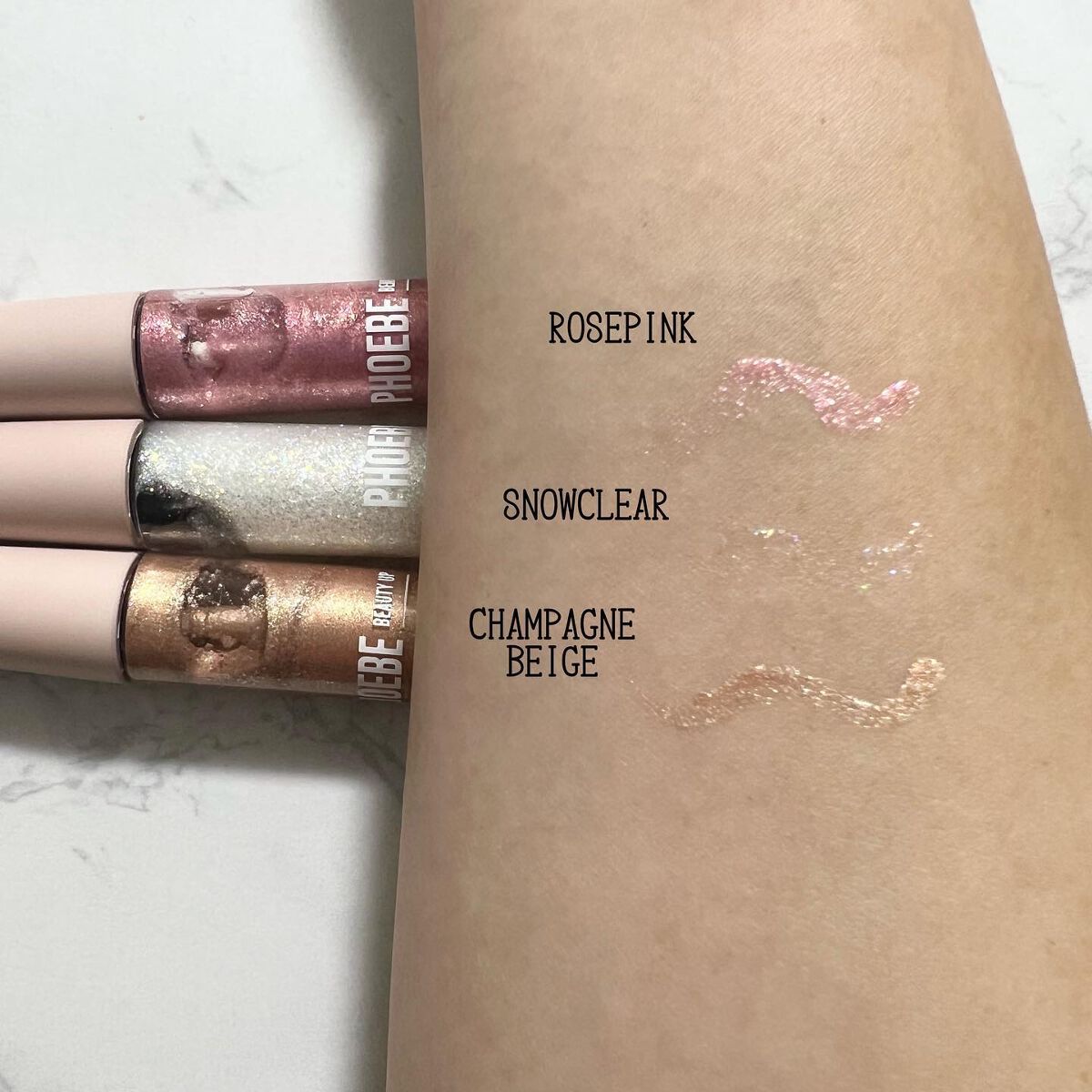 マルチグリッター/PHOEBE BEAUTY UP/グリッターを使ったクチコミ（3枚目）