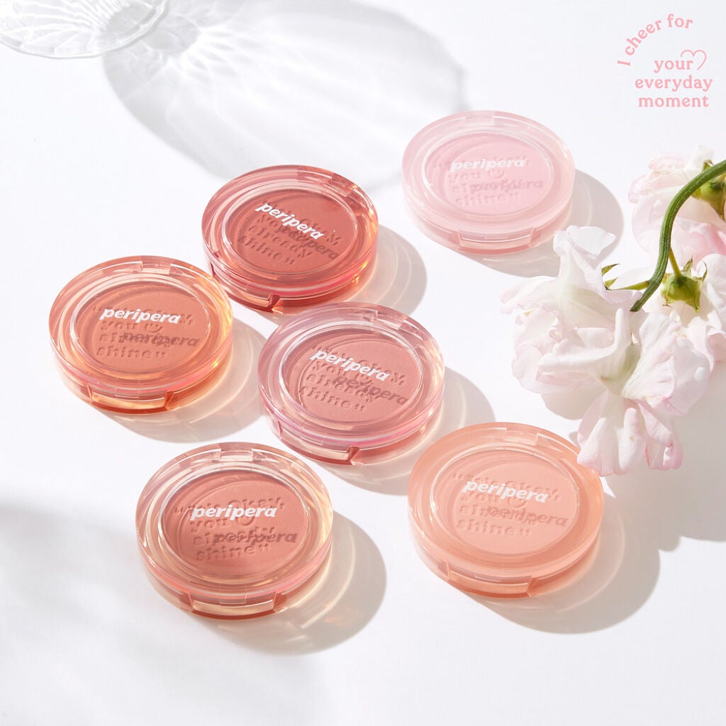 ピュア ブラッシュド サンシャイン チーク/PERIPERA/パウダーチークを使ったクチコミ(1枚目)