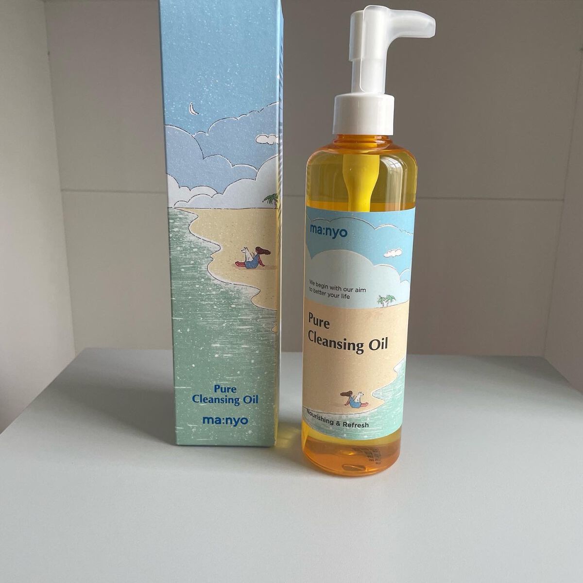 ピュア クレンジング オイル/manyo/オイルクレンジングを使ったクチコミ(1枚目)