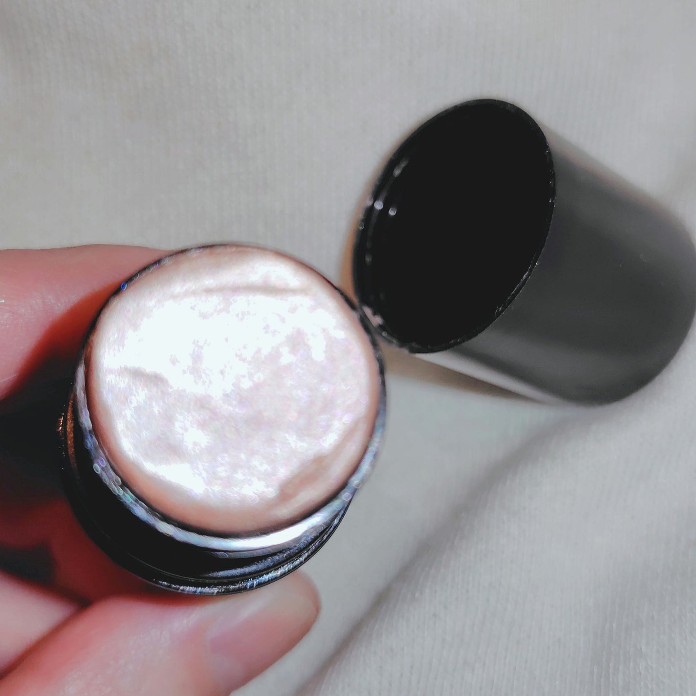 UR GLAM FACE GLOSS STICK/U R GLAM/ジェル・クリームチークを使ったクチコミ(1枚目)