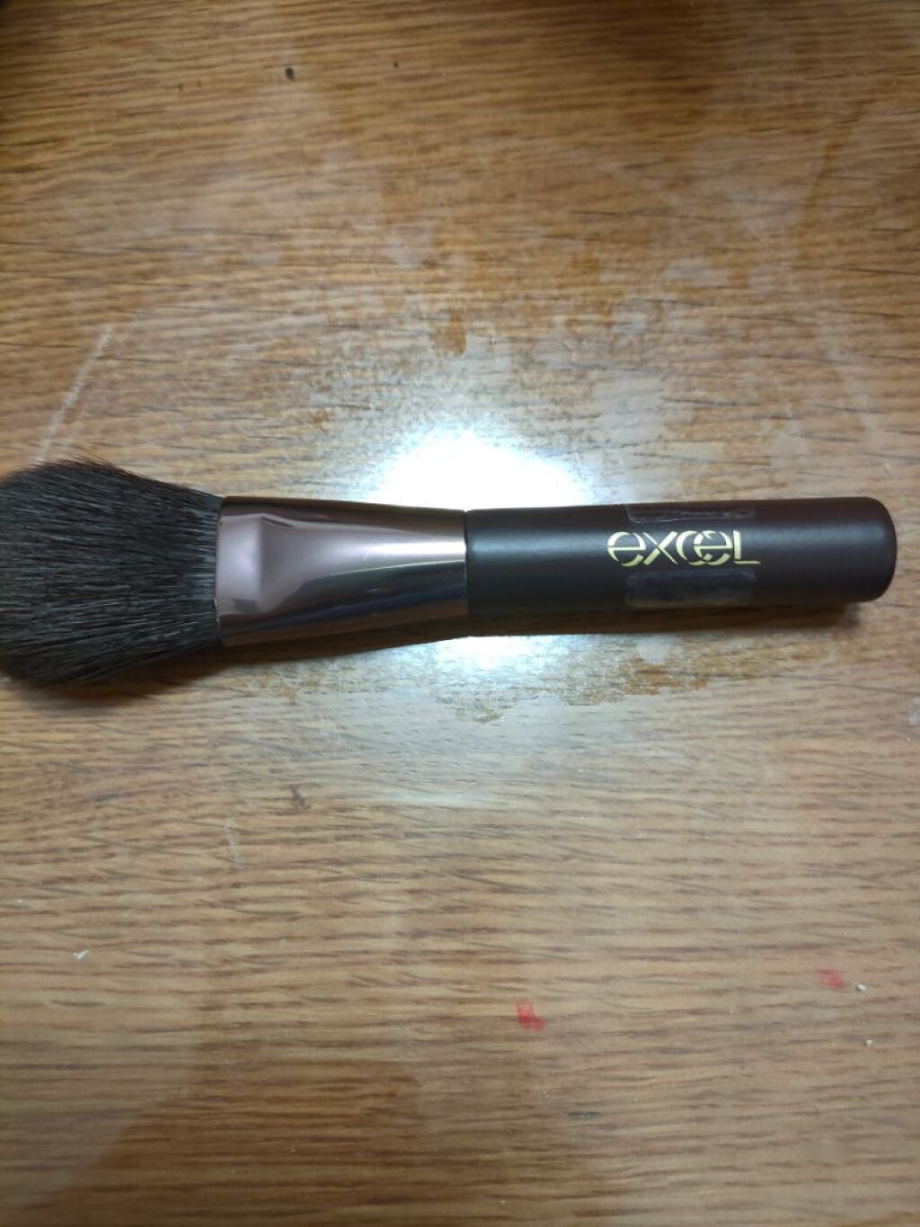 ハイライトチークブラシ/excel/メイクブラシを使ったクチコミ(1枚目)