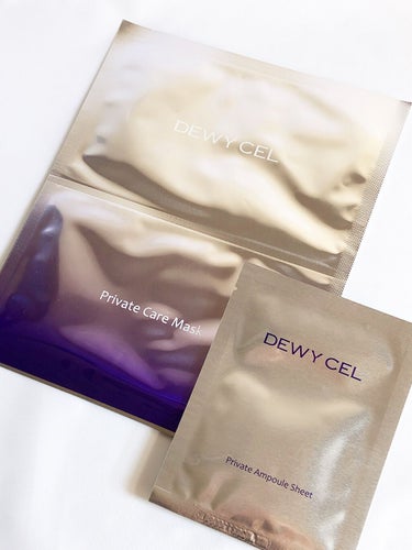 DEWYCEL デュイセル プライベートケアマスクのクチコミ「[DEWY CEL] Private Care Mask  5set﻿
﻿
リッチシート  5.....」（2枚目）