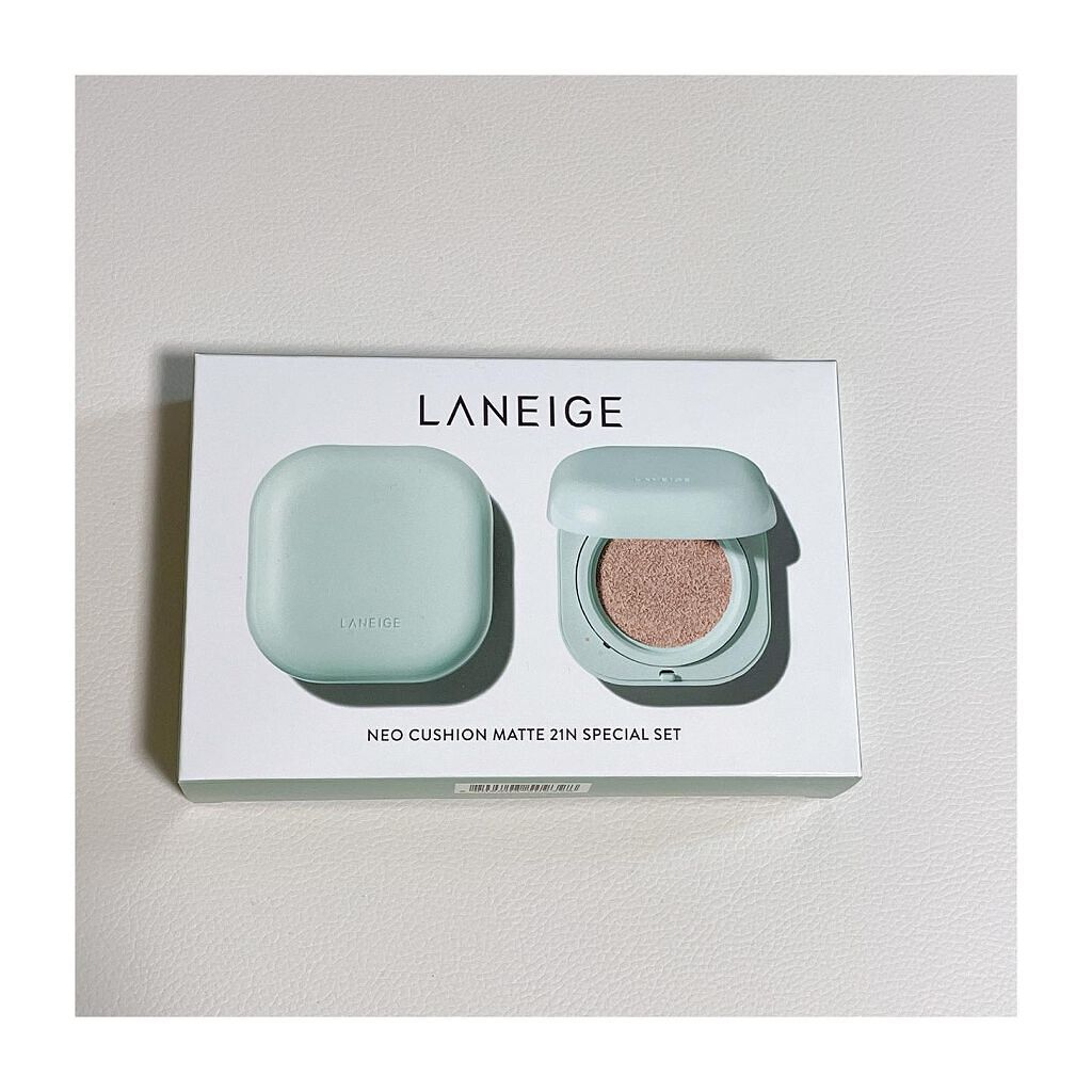 ネオクッション マット/LANEIGE/クッションファンデーションを使ったクチコミ（1枚目）