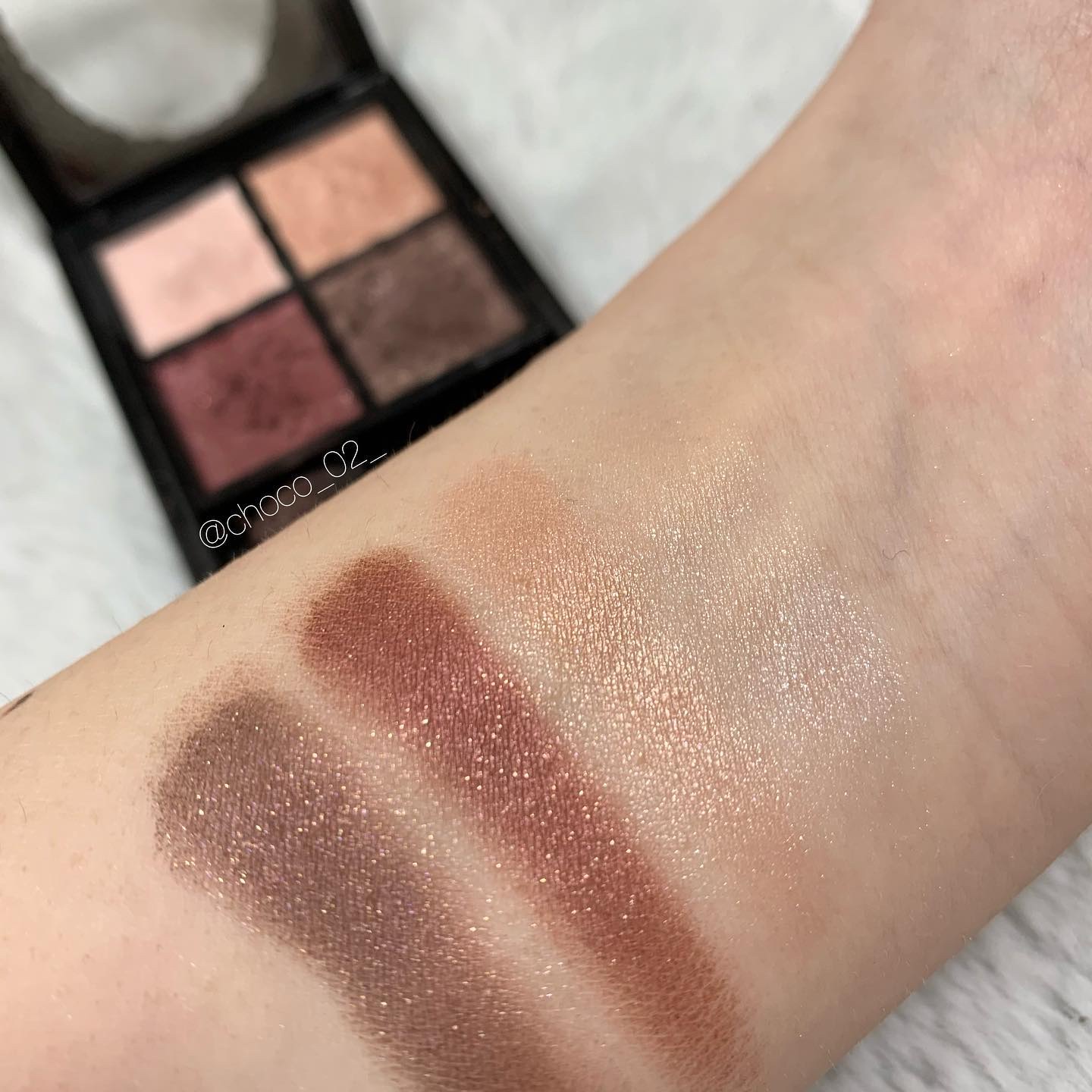 グロッシーリッチ アイズ N PK-3 バーガンディ系/Visée/アイシャドウパレットを使ったクチコミ（1枚目）
