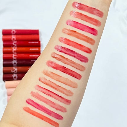 ジューシーラスティングティント/rom&nd/リップティントを使ったクチコミ(4枚目)