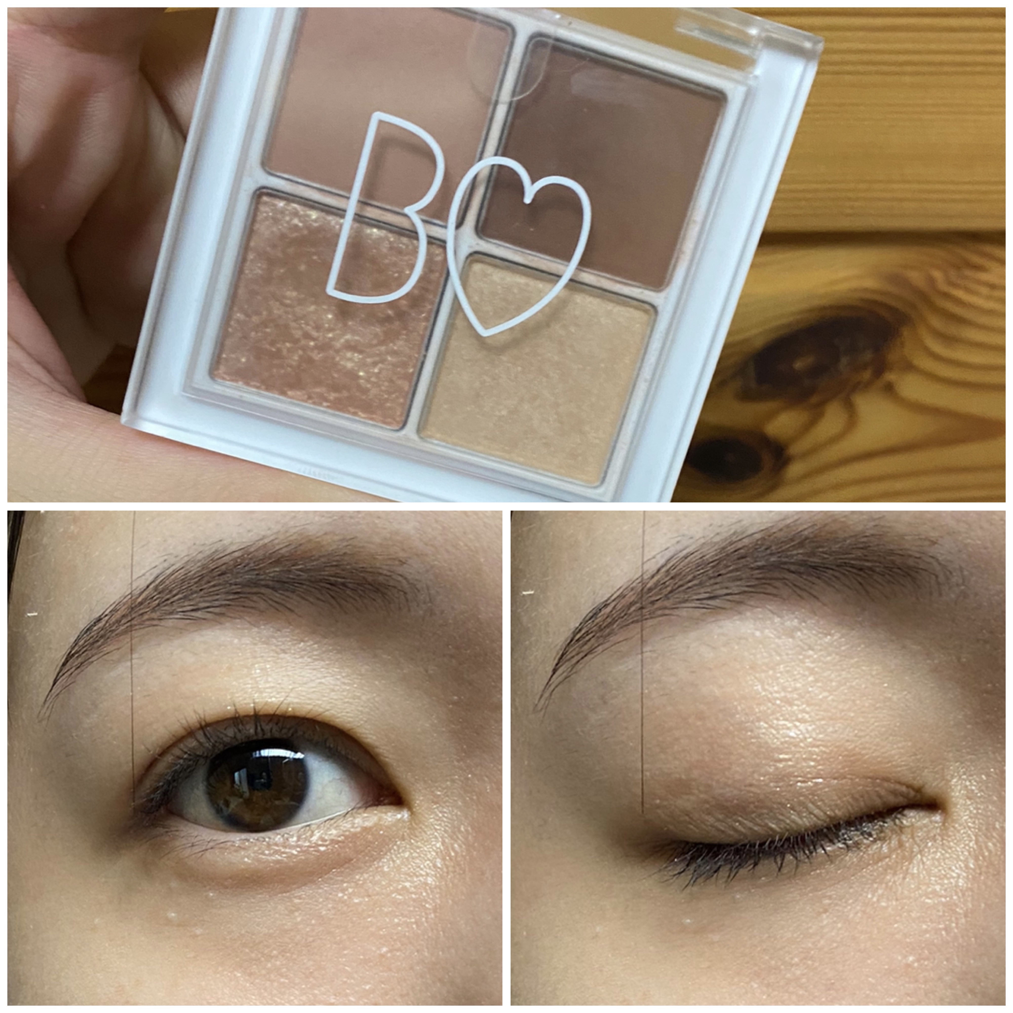 THE アイパレR/b idol/アイシャドウパレットを使ったクチコミ（1枚目）