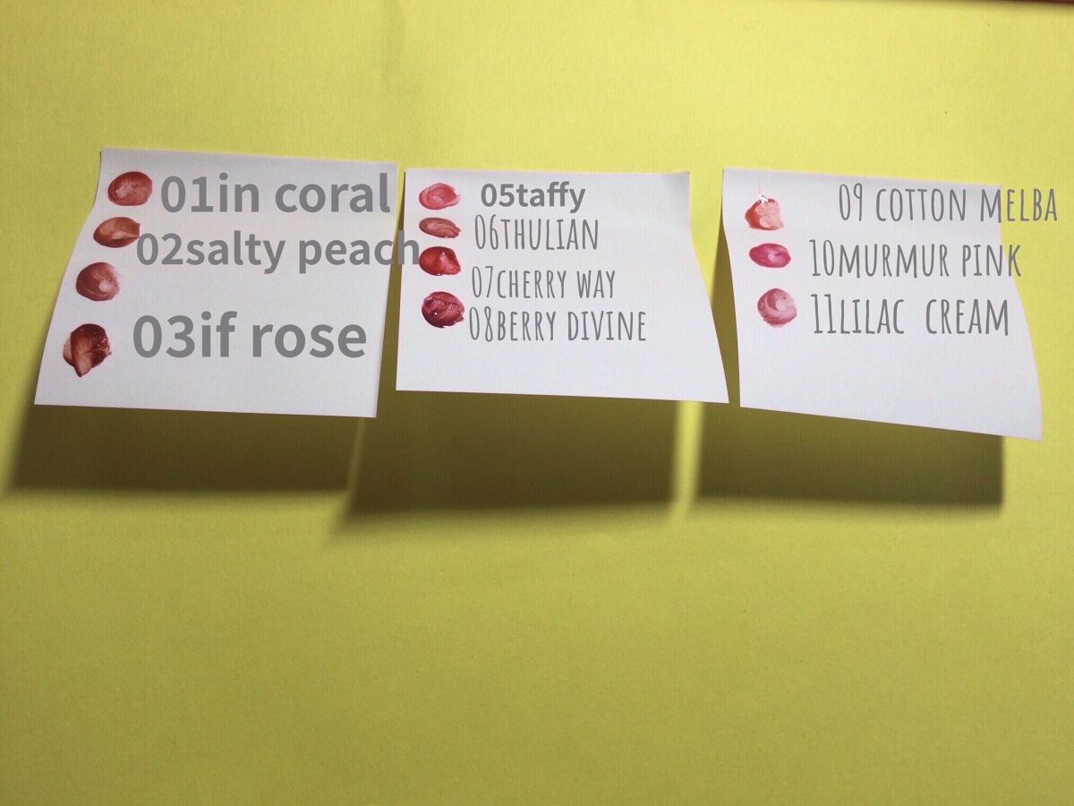 デュイフルウォーターティント/rom&nd/リップティントを使ったクチコミ（3枚目）