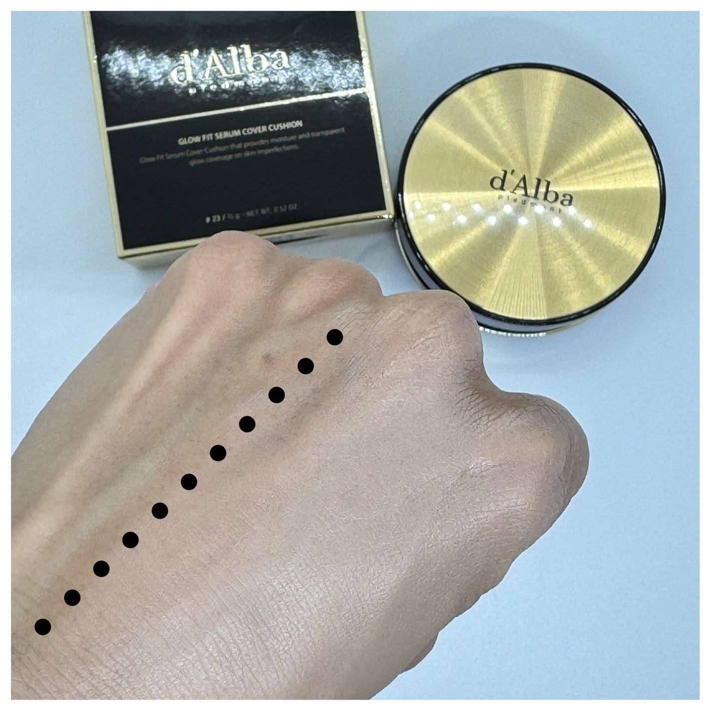 ♡·͜· ︎︎ᕷ on LIPS 「💓♡ダルバ グロウフィットセラムカバークッション♡@dalba..」(5枚目)
